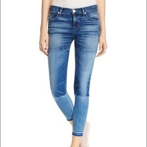 Hudson High Marks Isla Crop Skinny Jeans- Sz 28